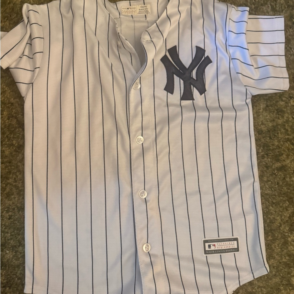 Kids New York Yankees Striped Shirt